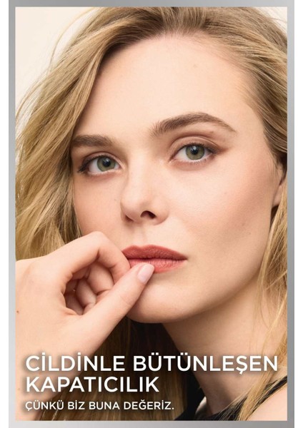 true Match Bakım Yapan Fondöten - 1n Nötr Alt Ton Kapatıcı + Infaillible Likit Ruj & Balm - 215 Wine Oclock fırsatları