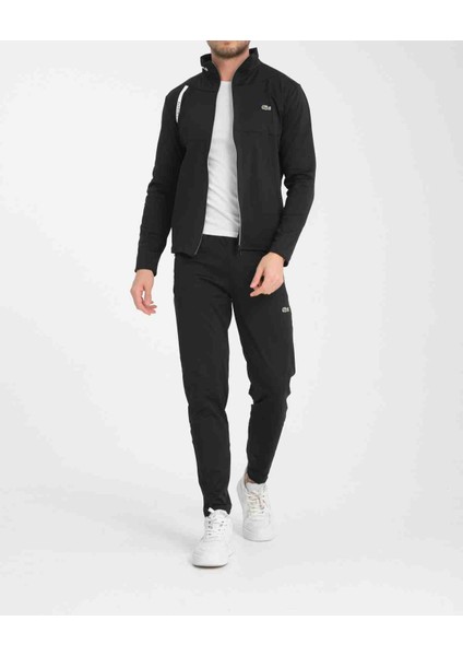 Grafik Füme Dar Kesim Erkek Eşofman