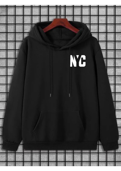 Erkek Nyc Baskılı Sweatshırt3 Iplik Oversize fiyatları