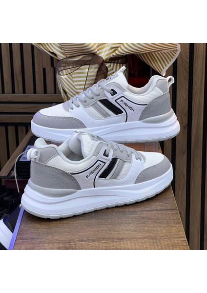Erkek Anorak Fuspetli Spor Ayakkabı - Beyaz Buz fiyatları