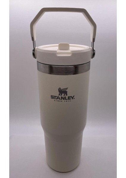 The Iceflow Flip Straw Pipetli Termos Bardak 0,89 Lt