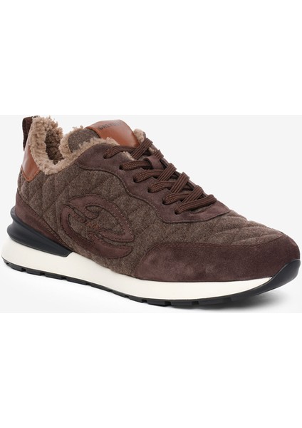 Erkek Kahverengi Hakiki Deri Spor Ayakkabı 5K1SA18762 fiyatları