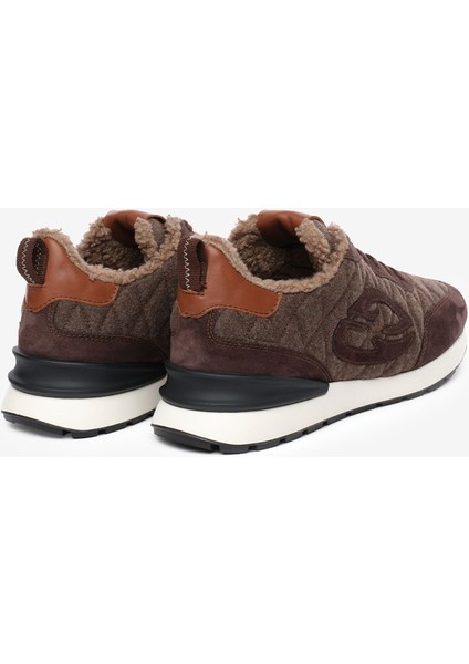 Erkek Kahverengi Hakiki Deri Spor Ayakkabı 5K1SA18762 fırsatları