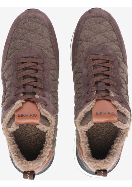 Erkek Kahverengi Hakiki Deri Spor Ayakkabı 5K1SA18762 indirimleri