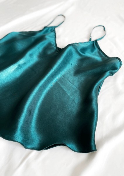 Askılı Saten Şortlu Takım modelleri