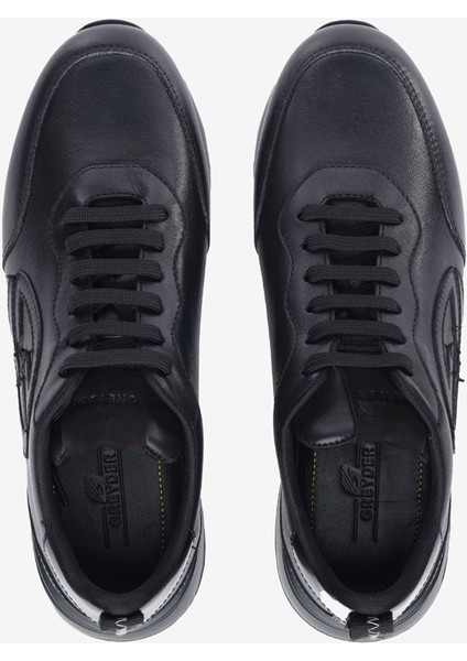 Erkek Siyah Hakiki Deri Spor Ayakkabı 5K1SA18761 indirimleri