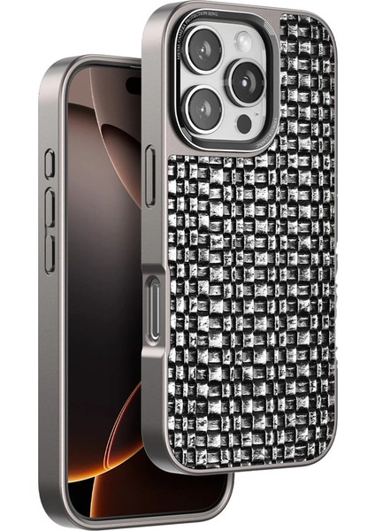 Venco Iphone 16 Pro Max Brand Kapak - Gümüş