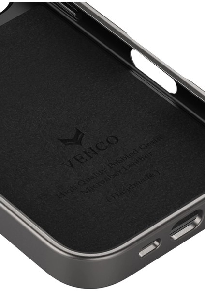 Venco Iphone 16 Pro Max Brand Kapak - Gümüş modelleri