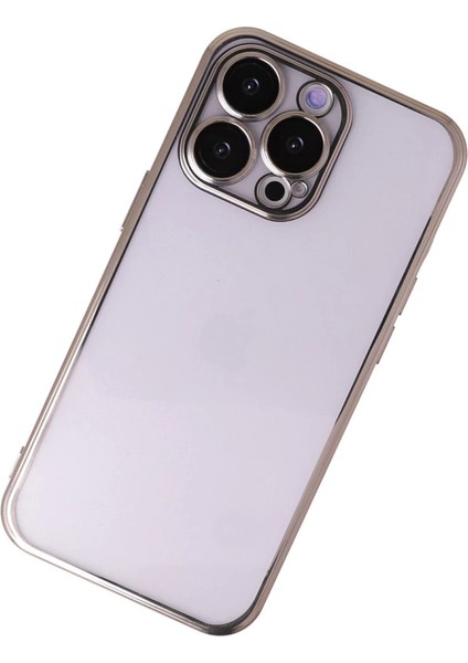 Iphone 13 Pro Max Kılıf Razer Lensli Silikon - Gold fiyatları
