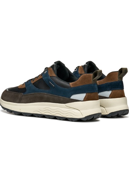 Erkek Kahverengi U Spherıca 4x4 B Abx C - Suede Bağcıklı Kalın Tabanlı Kumaş Sneaker U56FDC022CQC0946 indirimleri