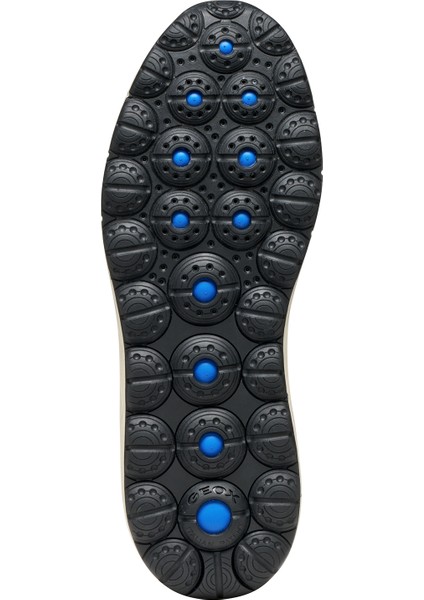 Erkek Kahverengi U Spherıca 4x4 B Abx C - Suede Bağcıklı Kalın Tabanlı Kumaş Sneaker U56FDC022CQC0946