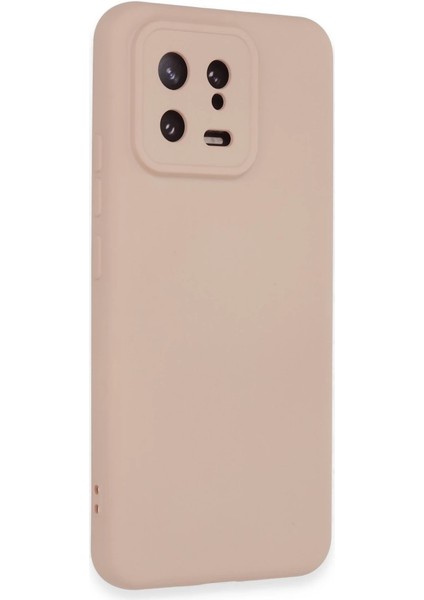 Xiaomi Mi 13 Kılıf Nano Içi Kadife Silikon - Pudra fiyatları