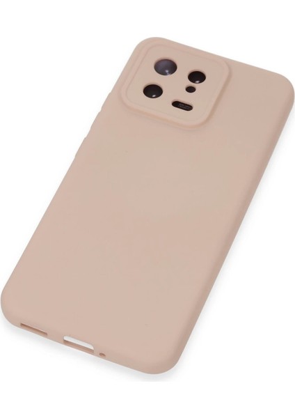 Xiaomi Mi 13 Kılıf Nano Içi Kadife Silikon - Pudra fırsatları