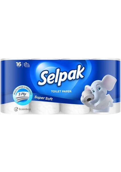 Selpak Tuvalet Kağıdı 16'lı modelleri