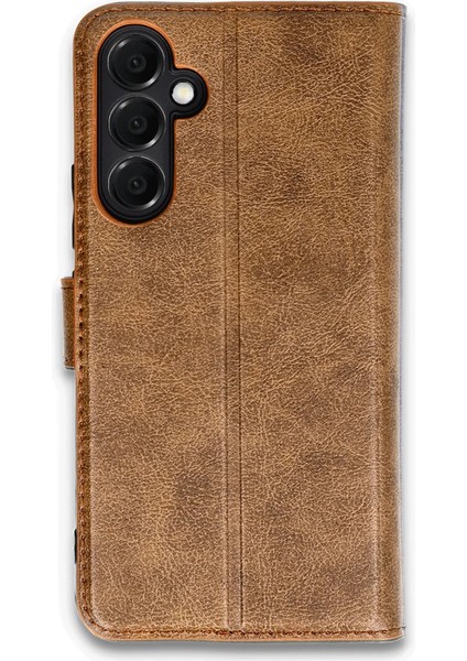 Samsung Galaxy A05S Kılıf Trend S Plus Kapaklı Kılıf - Taba