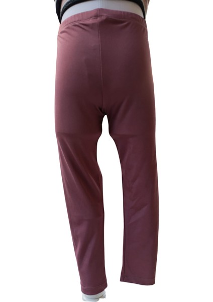 Kız Çocuk Basic Baskısız Esnek Pamuklu Tayt – Rahat ve Yumuşak Kumaş