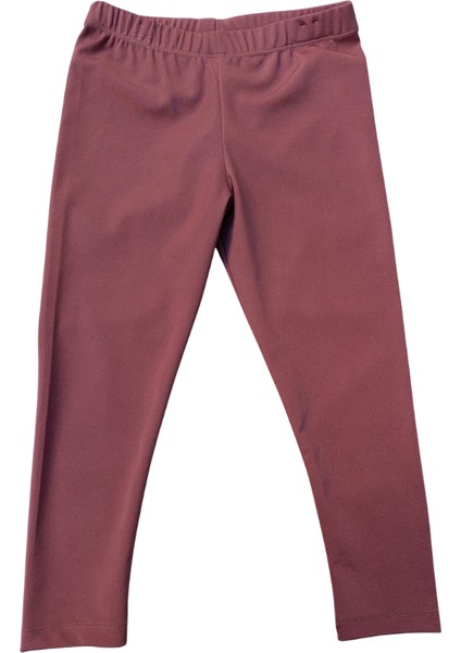 Kız Çocuk Basic Baskısız Esnek Pamuklu Tayt – Rahat ve Yumuşak Kumaş indirimleri