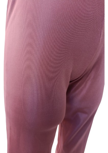 Kız Çocuk Basic Baskısız Esnek Pamuklu Tayt – Rahat ve Yumuşak Kumaş