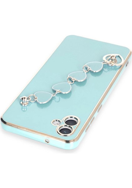 Samsung Galaxy A04E Kılıf Esila Silikon - Su Yeşili fiyatları