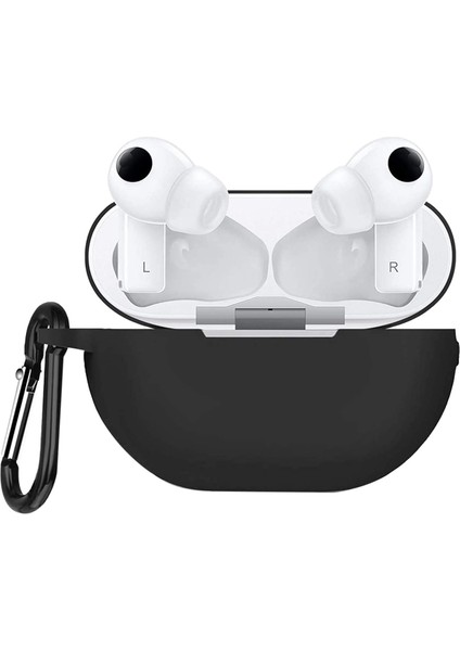 Freebuds Pro Için Kılıf Mat Silikon Siyah [freebuds Pro ile Uyumlu Kılıf - Siyah]