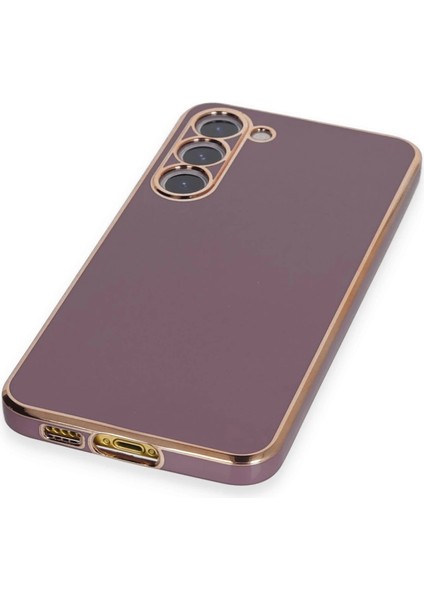 Samsung Galaxy S23 Plus Kılıf Volet Silikon - Mor fırsatları