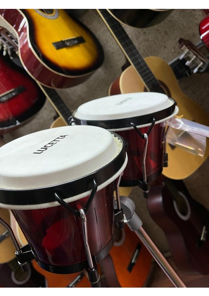 KIRMIZI BONGO 6" VE 7" ÇAP KOD 4596