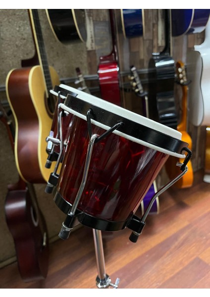 KIRMIZI BONGO 6" VE 7" ÇAP KOD 4596 fiyatları