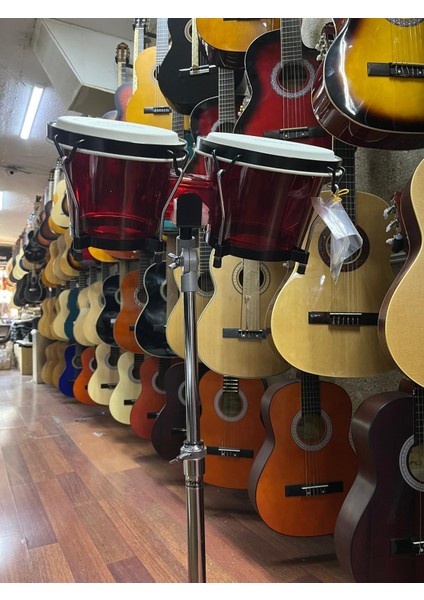 KIRMIZI BONGO 6" VE 7" ÇAP KOD 4596 indirimleri