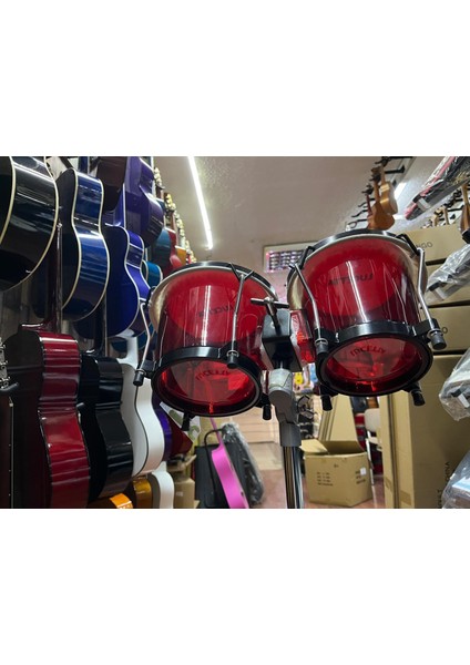 KIRMIZI BONGO 6" VE 7" ÇAP KOD 4596