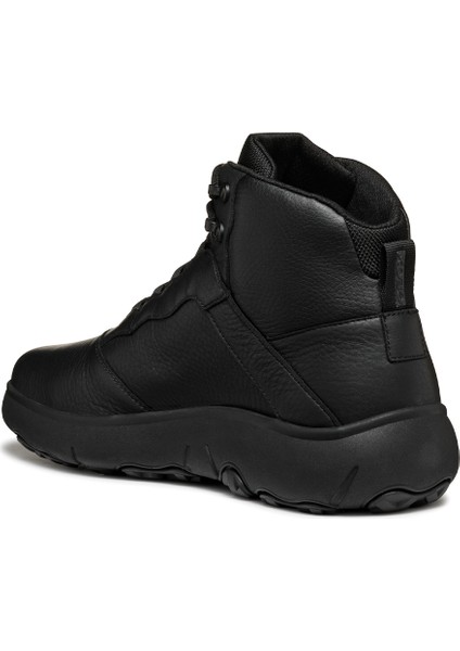 Erkek Siyah U Nebula+Grıp B Abx B - Le+Gbk Bağcıklı Deri Outdoor Bot U46HFB04654C9999