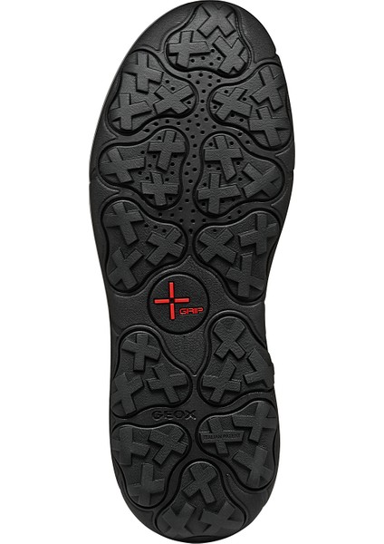 Erkek Siyah U Nebula+Grıp B Abx B - Le+Gbk Bağcıklı Deri Outdoor Bot U46HFB04654C9999