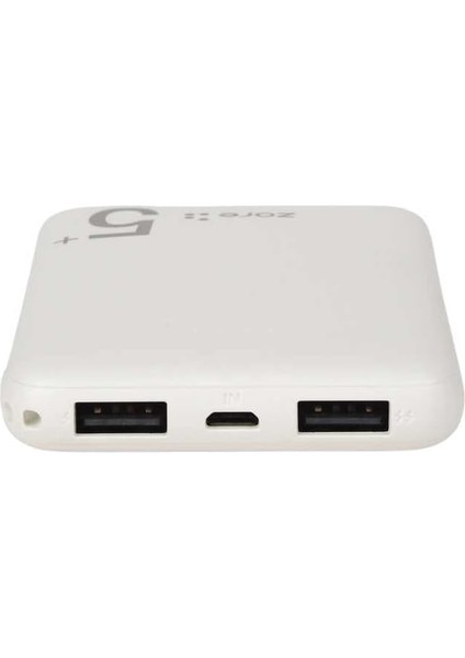 ZR-PW04 LED Işıklı Taşınabilir Powerbank 5000 Mah (Beyaz) modelleri