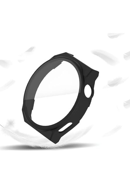 Gt3 Pro 46MM Için Ekran Kırılmaz Cam ve Tam Kaplayan Kasa Kılıf Yüksek Hassasiyetli Kılıf Gt3 Pro 46MM ile Uyumludur modelleri