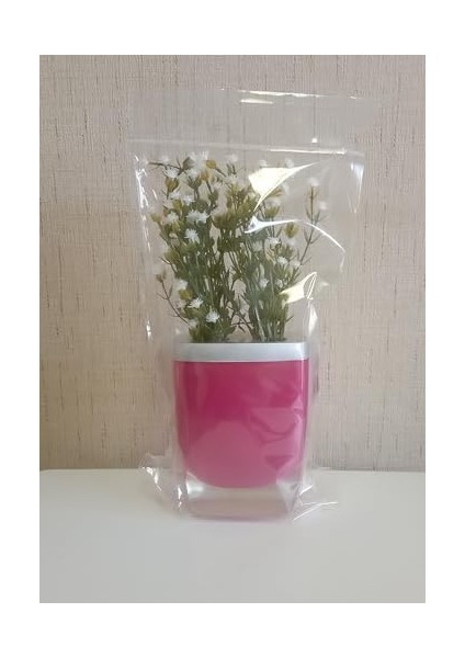 Dahil, Dahil, Çiçek,beyaz Yapay Çiçek, Dekoratif Gri Pembe Poliresin 8X4X16CM fiyatları