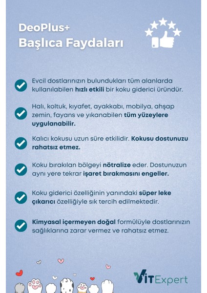 Deoplus Bebek Pudrası Kokulu Kedi Kumu ve Tuvaleti Kötü Idrar Koku Giderici & Leke Çıkarıcı Sprey modelleri