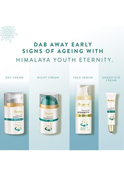 Himalaya Since 1930 Youth Eternity Yaşlanma Karşıtı Cilt Serumu 30 Ml, Nemlendirici, Dolgunlaştıcı, Spf 15, Yağsız