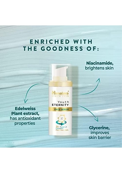 Himalaya Since 1930 Youth Eternity Yaşlanma Karşıtı Cilt Serumu 30 Ml, Nemlendirici, Dolgunlaştıcı, Spf 15, Yağsız fiyatları