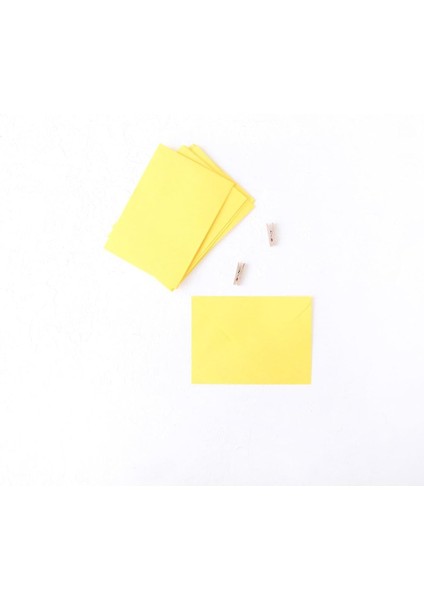 Sarı Zarf, 13X18 cm 10 Adet 13 x 18