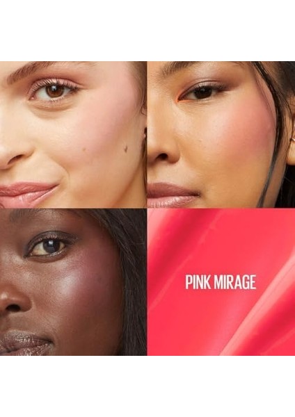Maybelline New York Sunkisser Hazy Matte Likit Allık - 30 Pink Mirage