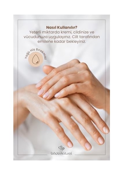 Bade Natural Citrus Bitkisel El ve Vücut KREMI%100 Doğal ve Vegan 75ML modelleri