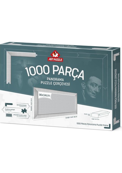 Puzzle Beyaz 1000 Parça Panorama Puzzle Çerçevesi