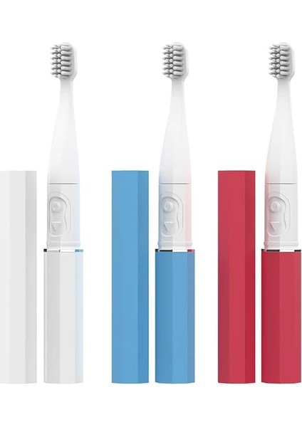 Dentindex Taşınabilir Sonik Diş Fırçası – Sessiz, Yumuşak Başlıklı, Şarjlı, Dupont Kıllı, Seyahat Tipi Cep Diş Fırçası-(Mavi)