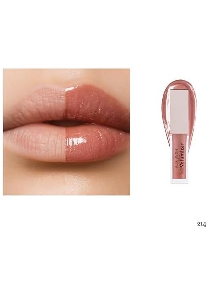 Alıx Avıen Maxivolumizer Lipgloss 214 - Dance Of Pearls - Kalıcı ve Nemlendirici Ruj - Dolgunlaştırıcı Etki