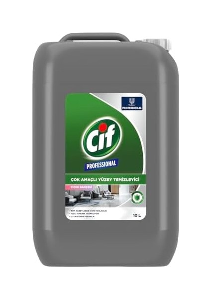 Cif Profesyonel Genel Yüzey Temizleyici Çok Amaçlı Genel Yüzey Temizleyici 10 L