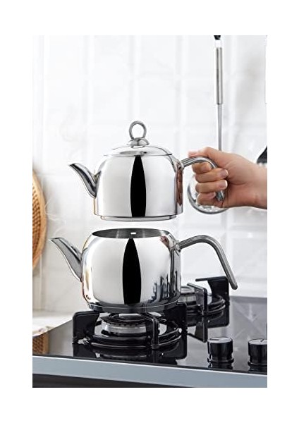 Midi Metal Çaydanlık Takımı fiyatları