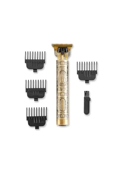 Nave Sakal Düzeltici ve Saç Düzeltici Erkekler Için Profesyonel, Şarj Edilebilir, Elektrikli Tıraş Makineleri, Sıfır Boşluklu Bıçak Edgers Gömlekleri, Saç Kesme Bıyık Yüz Için Berber Makası, Erkek