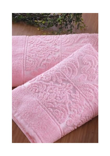 Tekstil Soft | 2'li 50X90 cm El&yüz Havlu Seti Pembe modelleri