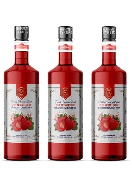 Nish Çilek Aromalı Şurup 3 x 700 ml modelleri