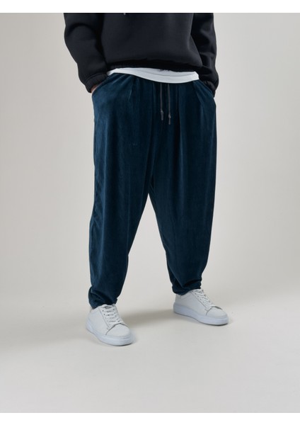 Petrol Pileli Erkek Yarım Şalvar COC2560 fiyatları