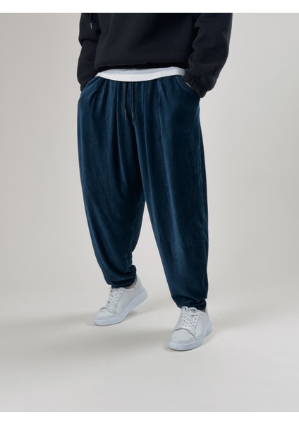 Petrol Pileli Erkek Yarım Şalvar COC2560 modelleri